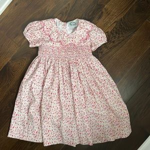 Cecil & Lou Smocked Floral Dress - size 6